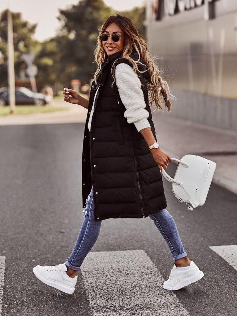 Glevato | Women's Long Bodywarmer Vest
