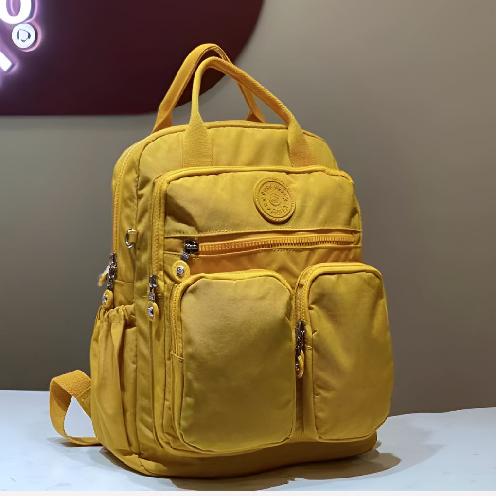 Glevato | Women's Multi-Pocket Backpack with Front Pockets
