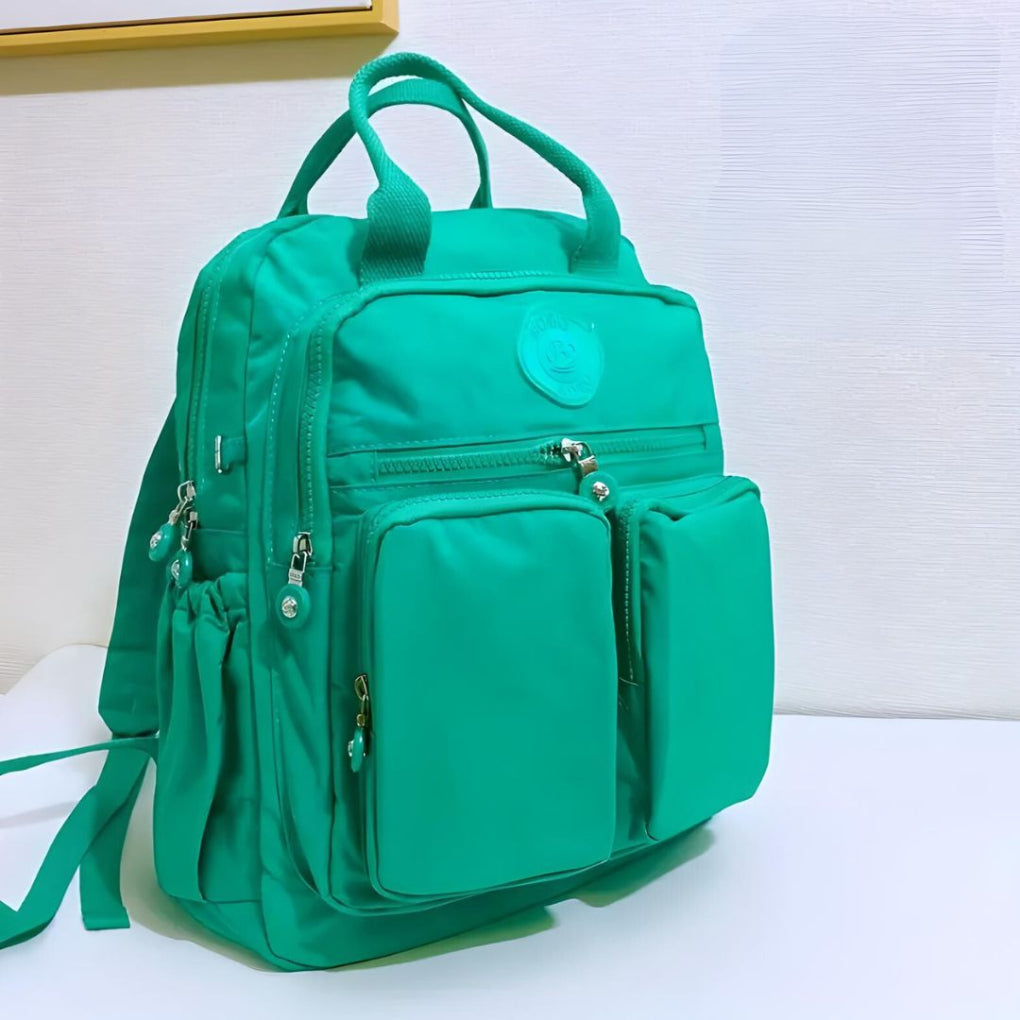 Glevato | Women's Multi-Pocket Backpack with Front Pockets