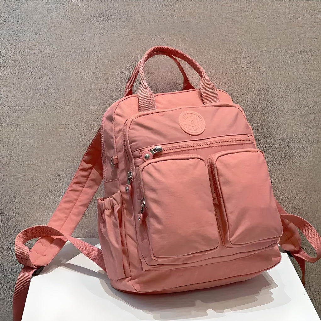 Glevato | Women's Multi-Pocket Backpack with Front Pockets