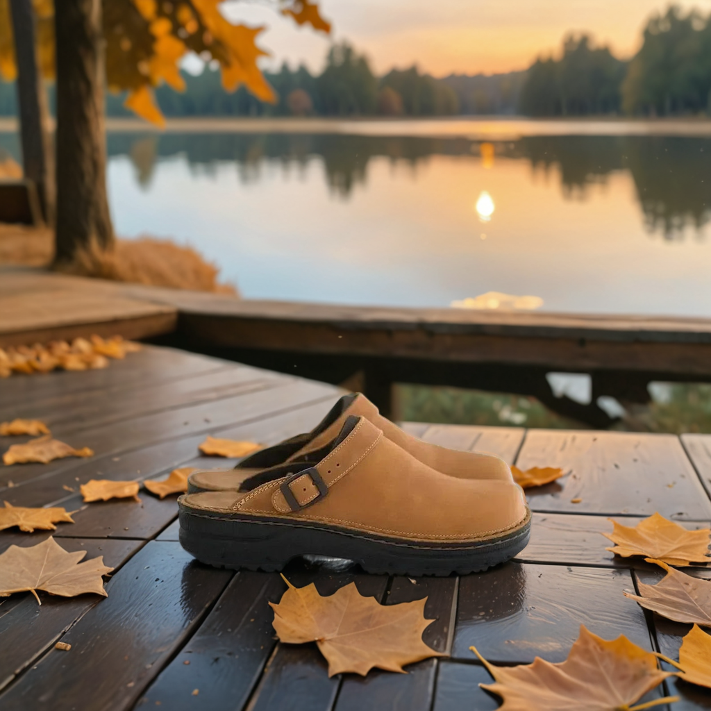 Glevato | Women's Orthopedic Clogs with Buckle Strap