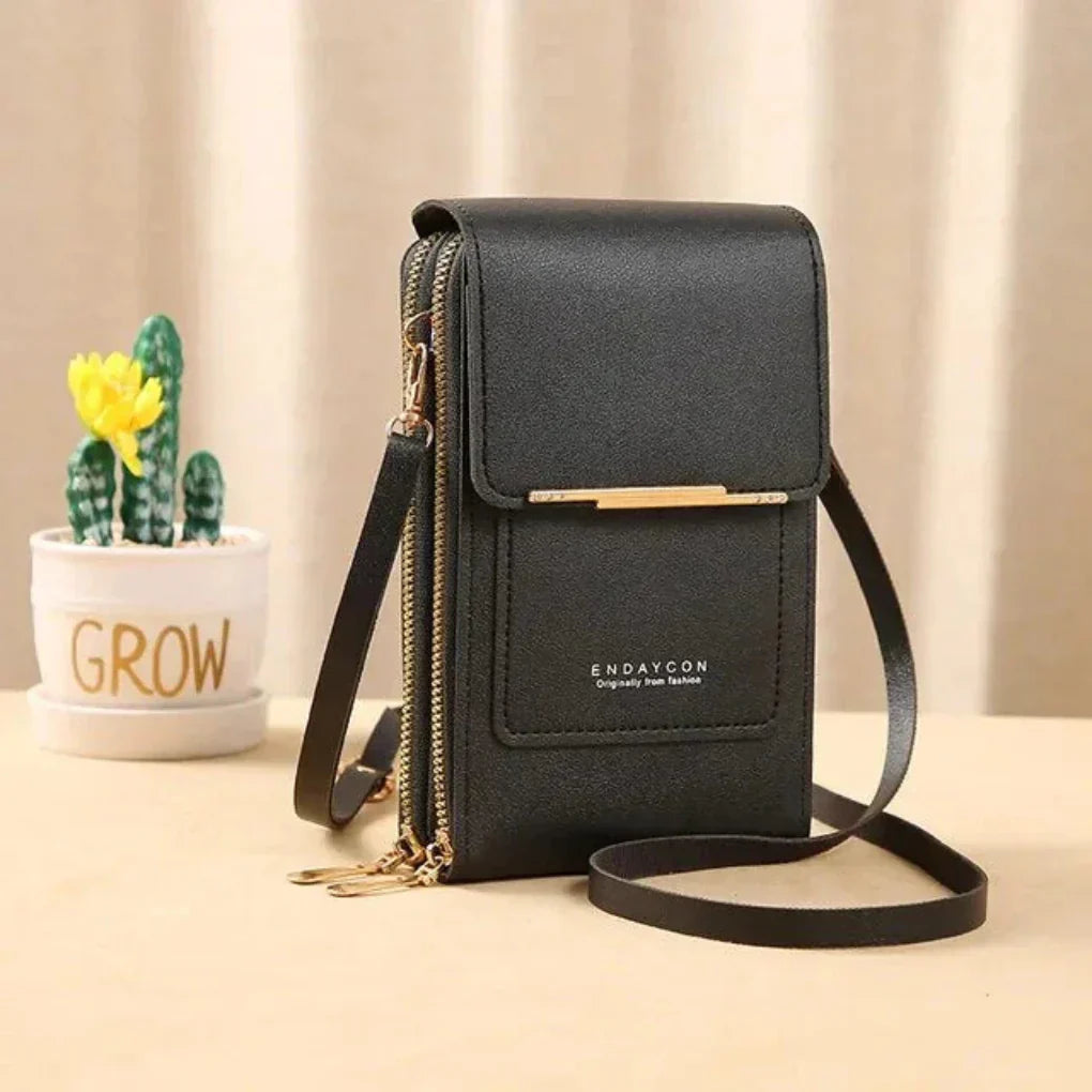Glevato | Women's Phone Crossbody Bag with Touch Screen Pocket