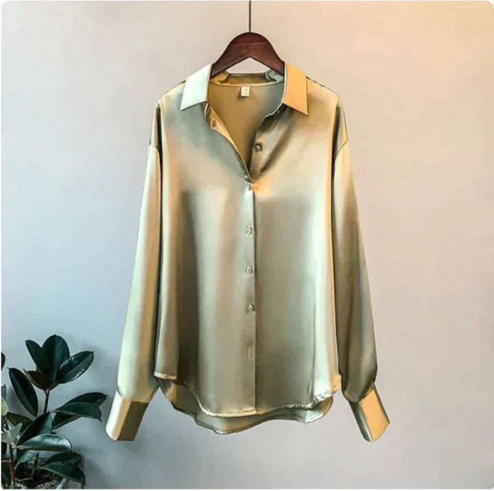Glevato - Women's Satin Shirt