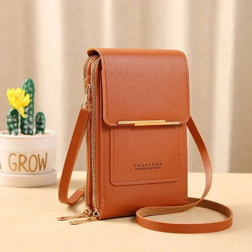 Glevato | Women's Shoulder Phone Bag with Touchscreen Pocket