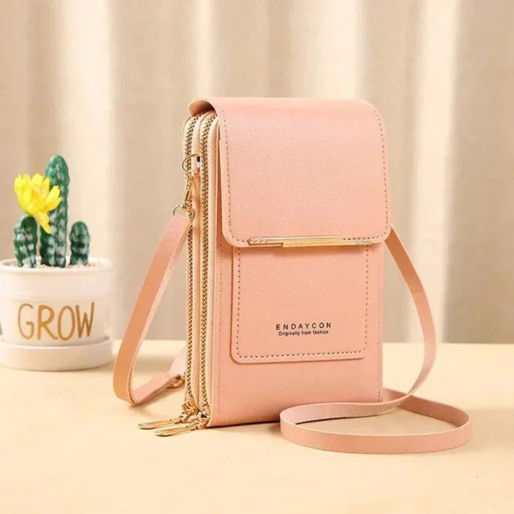 Glevato | Women's Shoulder Phone Bag with Touchscreen Pocket