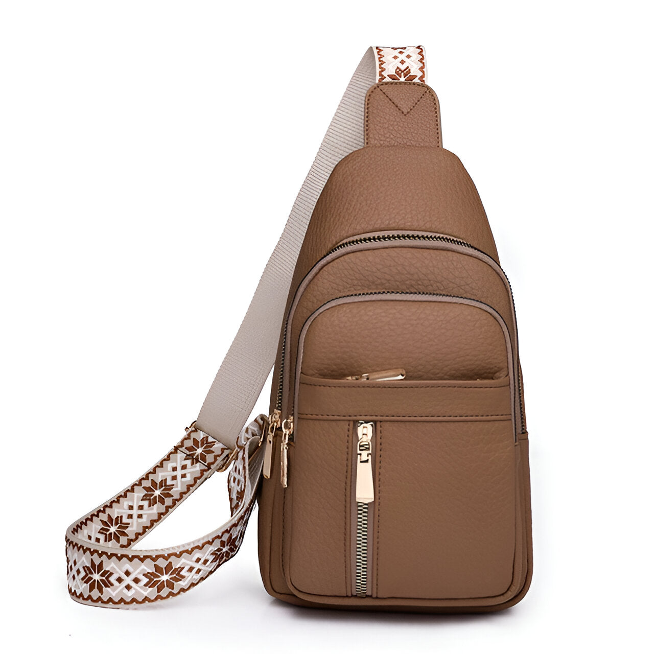 Glevato | Women's Sling Backpack with Embellished Strap