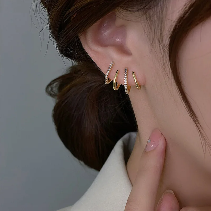 Glevato | Women’s Twist Earrings | Lightweight Statement Jewelry | Hypoallergenic Finish