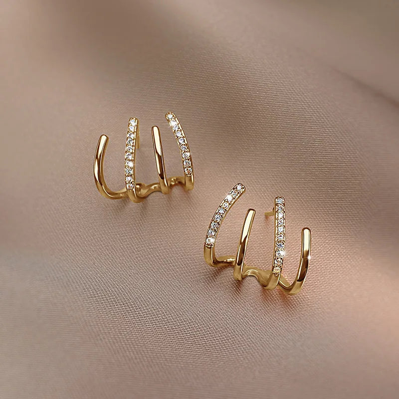 Glevato | Women’s Twist Earrings | Lightweight Statement Jewelry | Hypoallergenic Finish