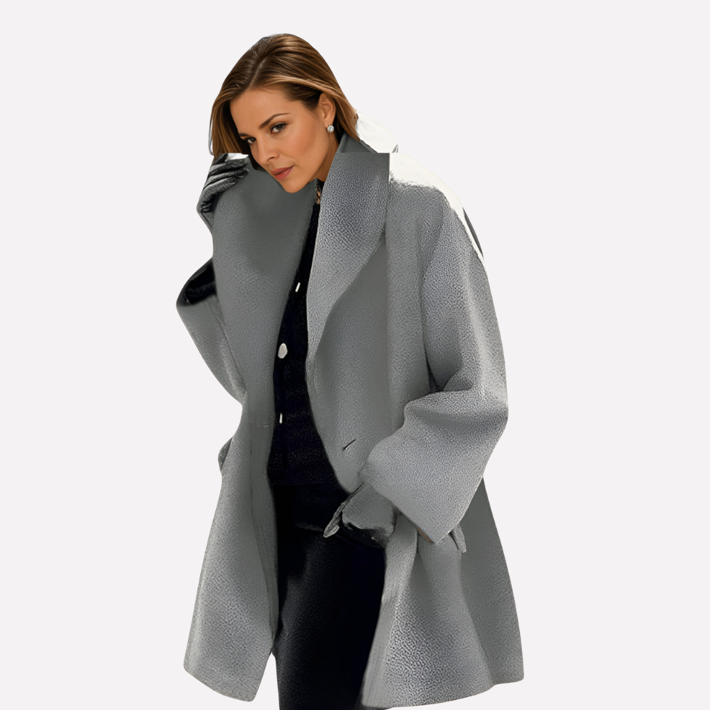 Glevato | Women's Wide Collar Coat
