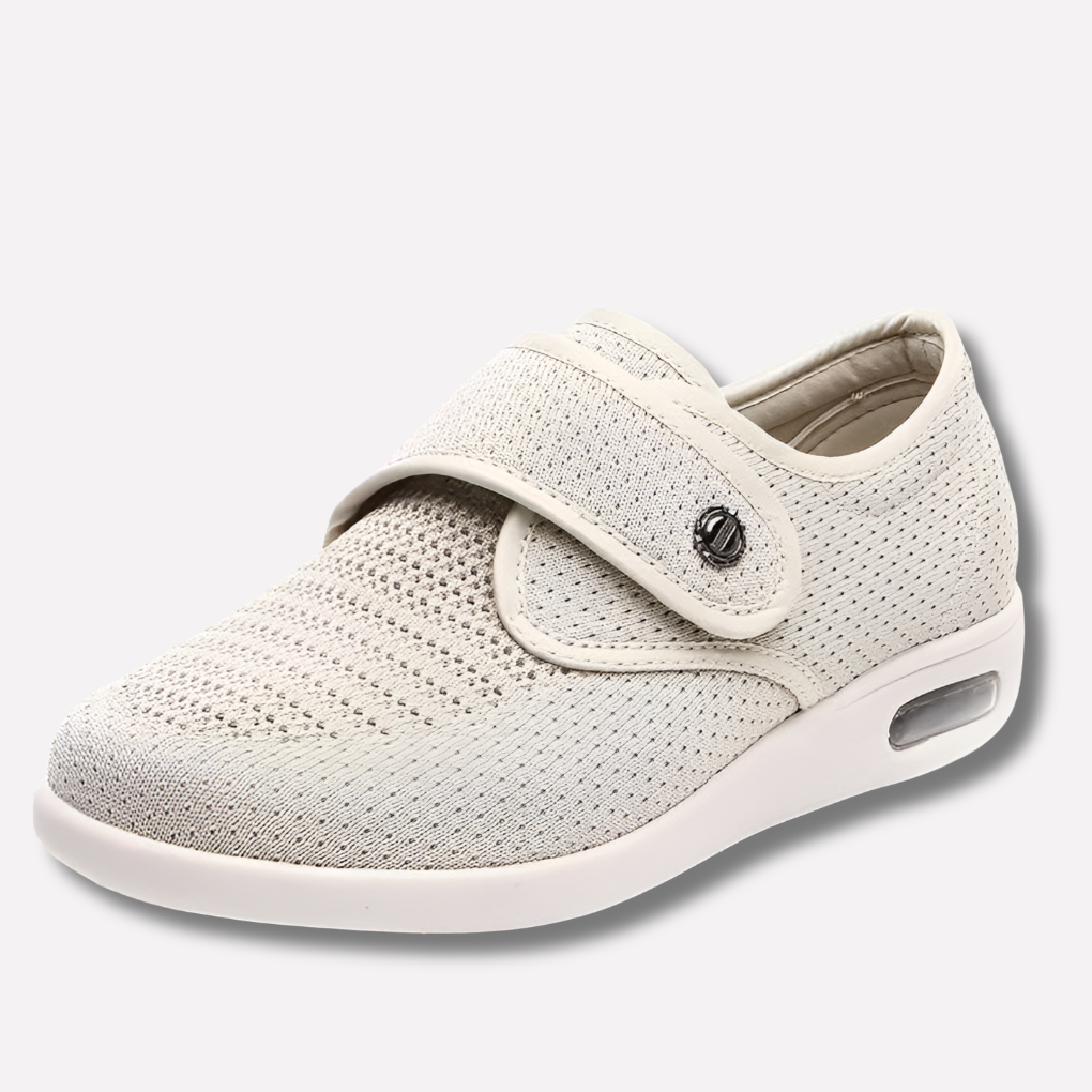 Glevato | Women's Wide Diabetic Comfort Shoes with Hook-and-Loop