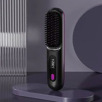 Glissara | Bezprzewodowe stylizery do włosów | Funkcja ładowania USB i ekran LCD | Technologia ceramiczna i jonowa