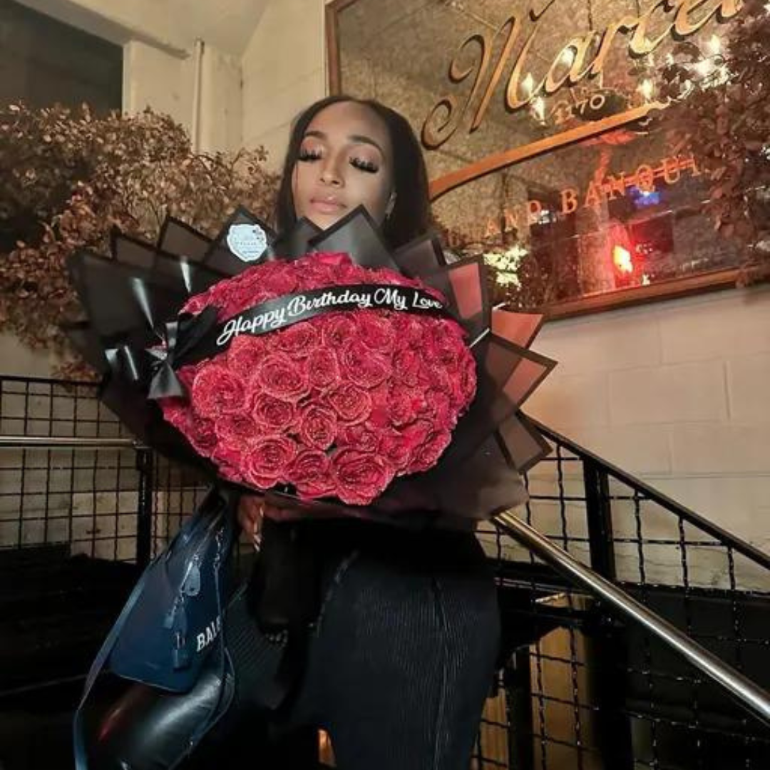 Glittering Roses in Eternal Bloom