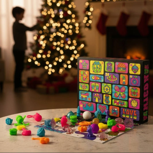 GLOBCOUNT – 2025 Nee-Doh Squishy Advent Calendar with 24 Fidget Surprises