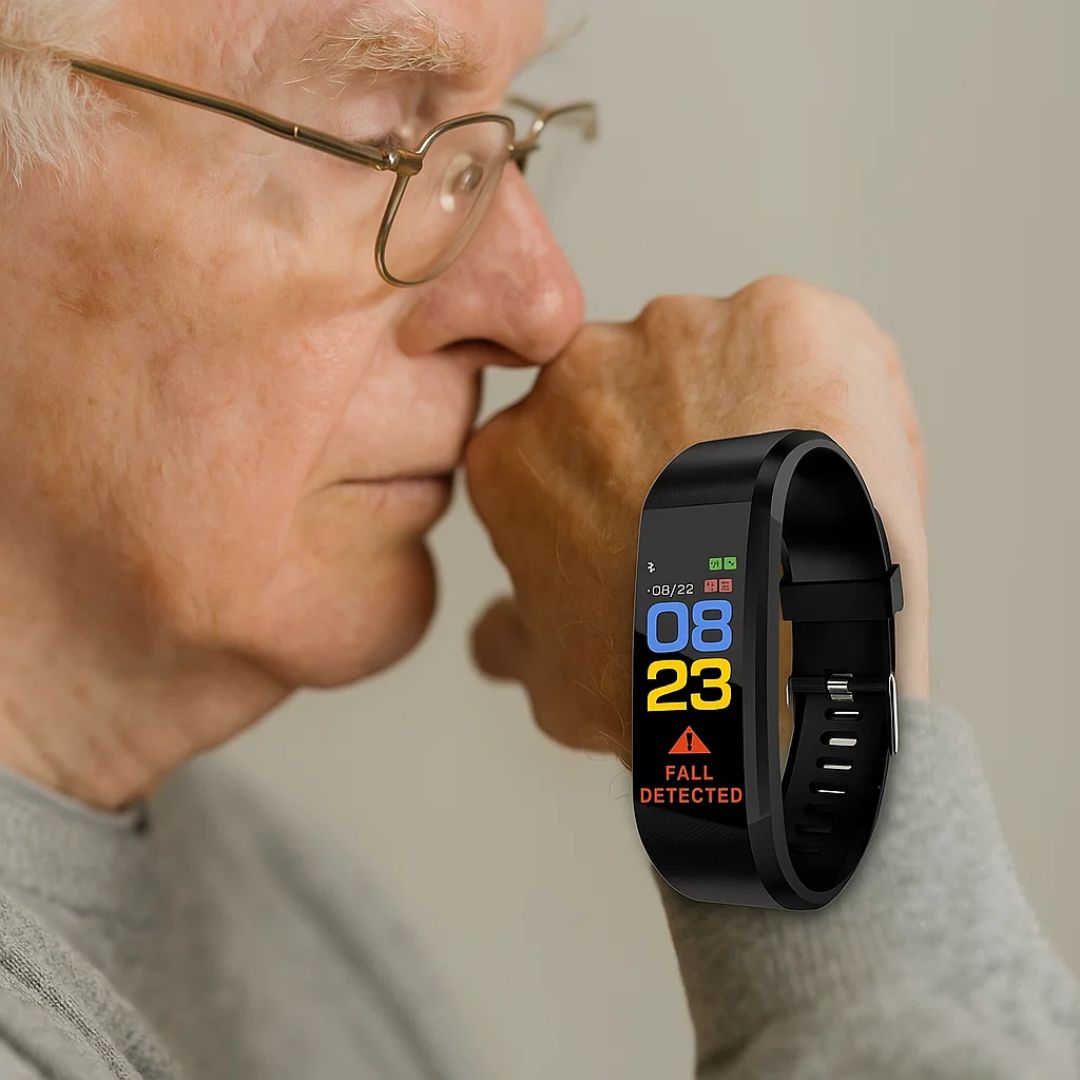 GuardianTime | Smartwatch for Seniors – Health Monitoring – GPS Tracker – Elderly Safety Glevato