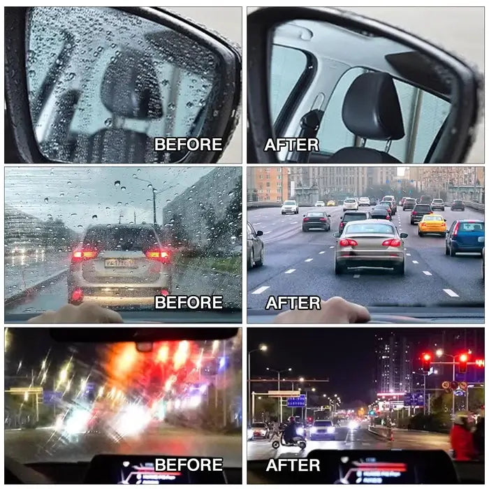 Handy Glass Cleaner - Perfect Visibility for Car Windows and Glass Surfaces