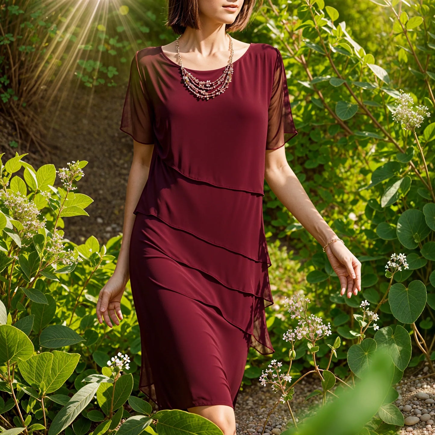 Hannah - Elegant Slimming Dress