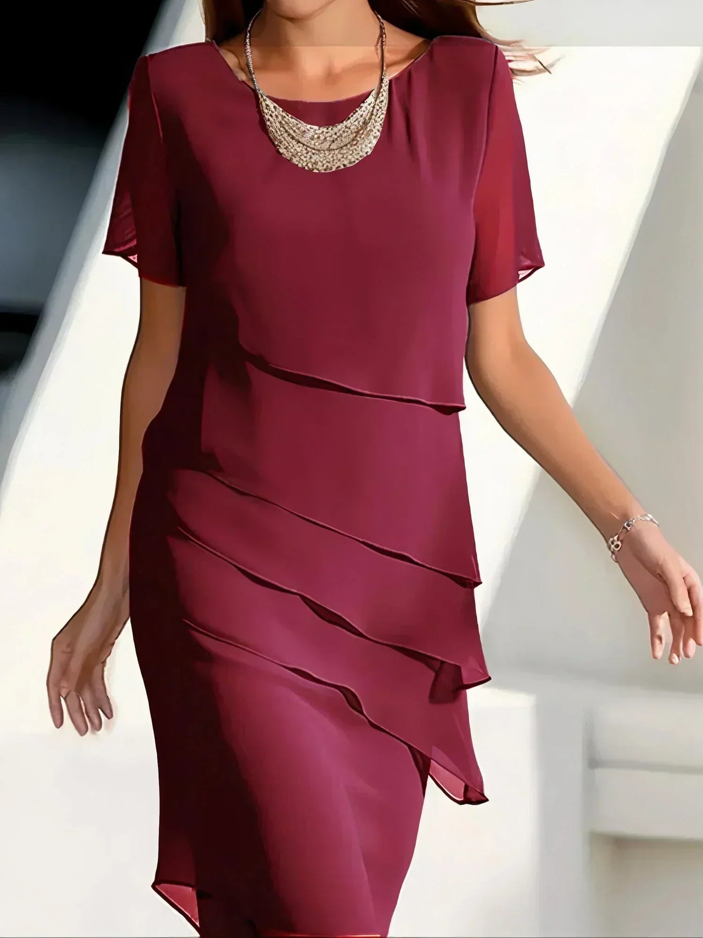 Hannah - Elegant Slimming Dress