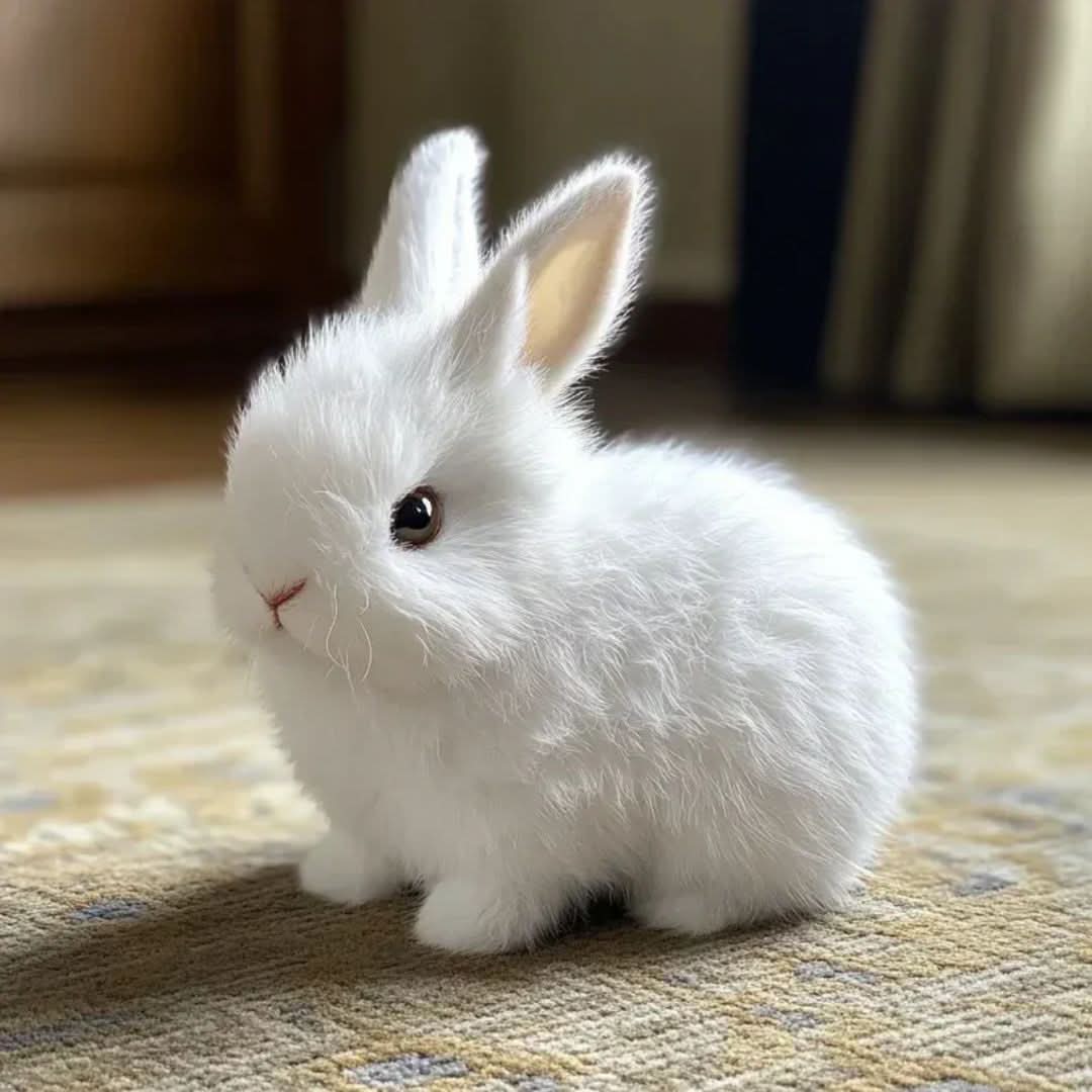 HOPPILOOM – Interactive Plush Bunny with Realistic Movements & Cute Sounds