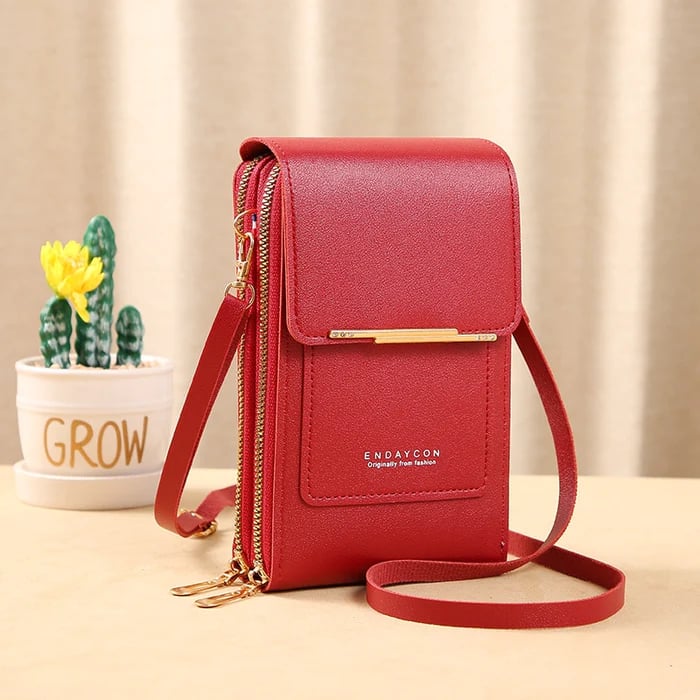 Hot Anti-theft PU Leather Crossbody Bag for Women