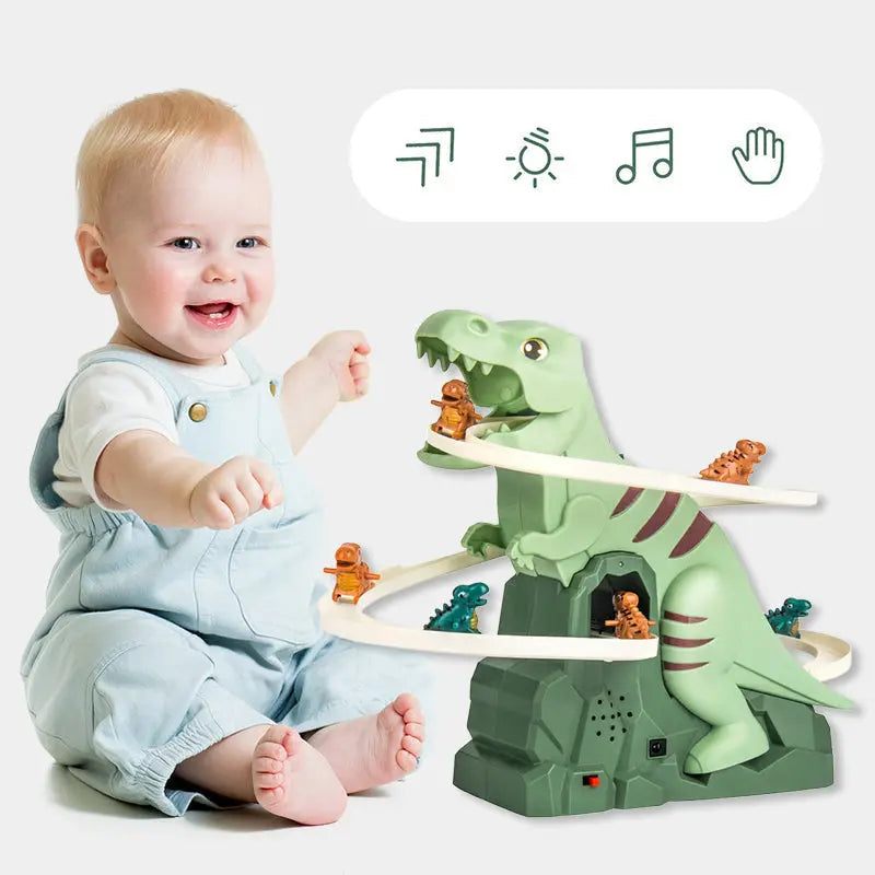 JurassicTrack™ – Creative Dino Race Track with Learning Fun