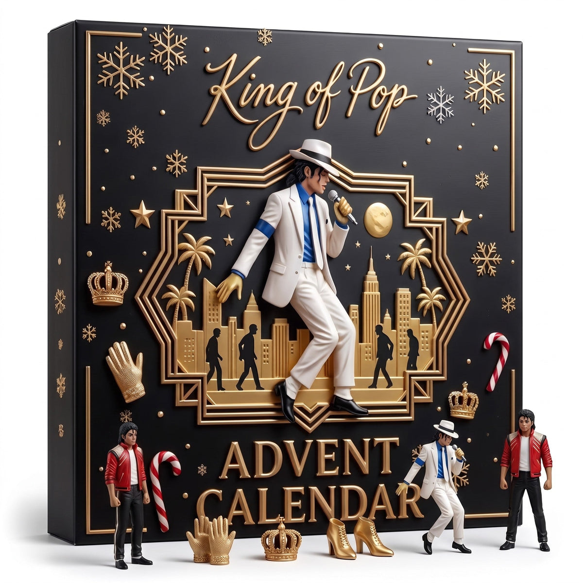 Kalendarz adwentowy – 24 figurki gwiazdy popu z kultowym Królem Popu