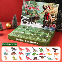Kalendarz adwentowy z dinozaurami - 24 figurki dinozaurów do odliczania do świąt