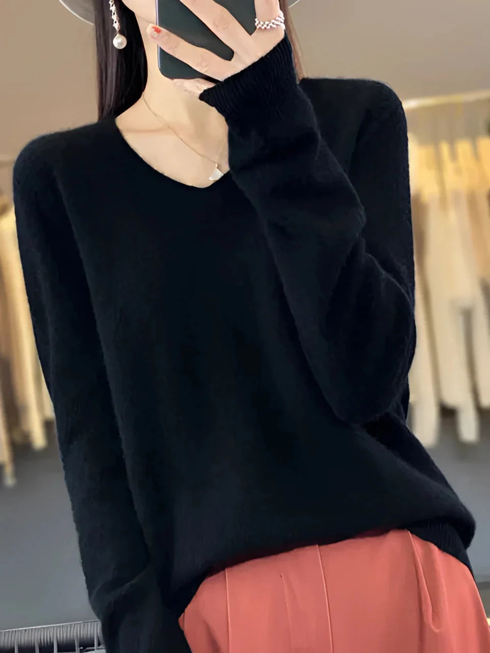 Kaszmirowy sweter