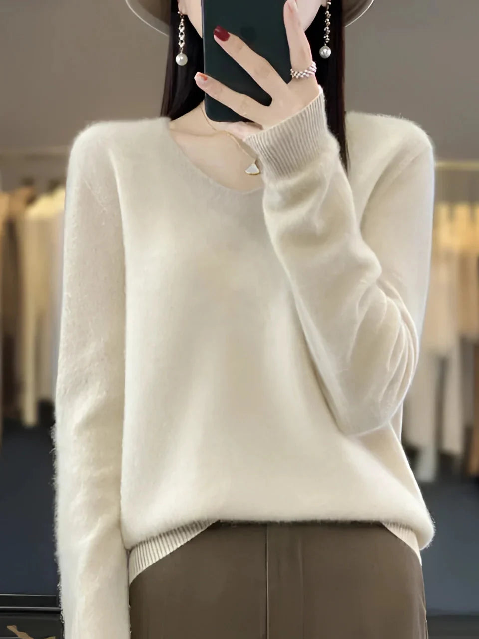 Kaszmirowy sweter