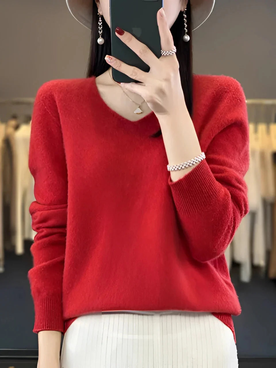 Kaszmirowy sweter