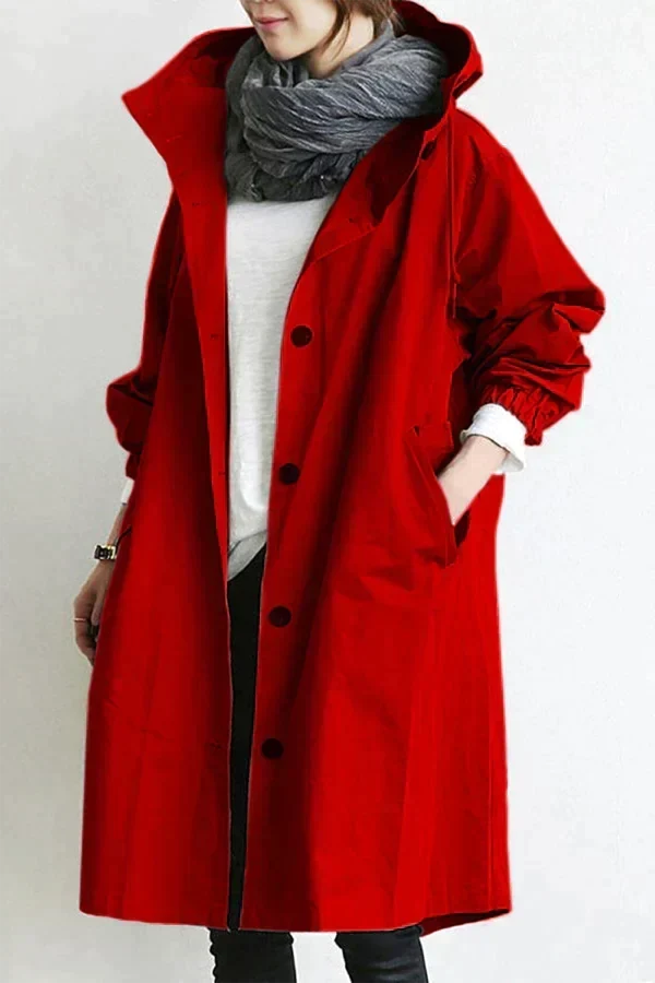 Kurtka przeciwdeszczowa plus size
