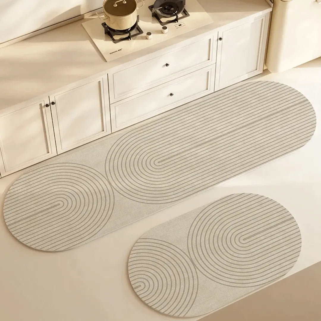 LuxéMat Luxury Kitchen Mat | Absorbent and Quick-Drying Kitchen Mat for Optimal Hygiene