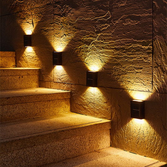 Luxury Wireless Solar LED Wall Lamps - SolarGlow
