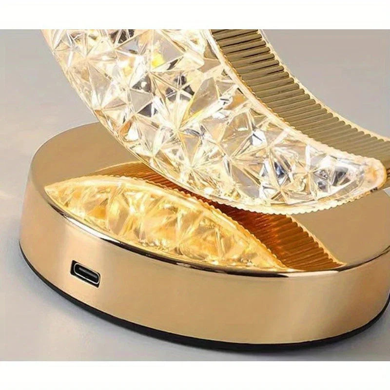 Magical Crystal Table Lamp with Dimming Function - Celestia