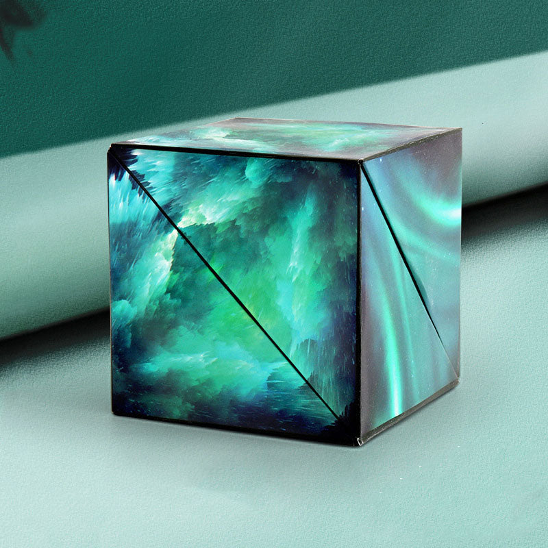Magical Magnetic Cube 70 Different Shapes Learning Education Kids Toy