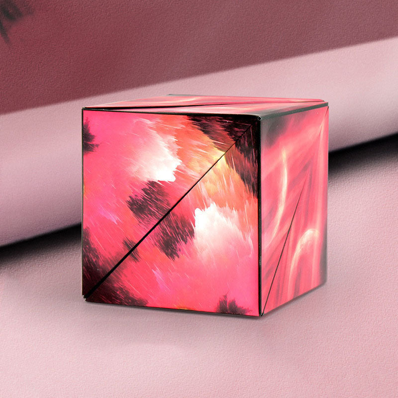 Magical Magnetic Cube 70 Different Shapes Learning Education Kids Toy