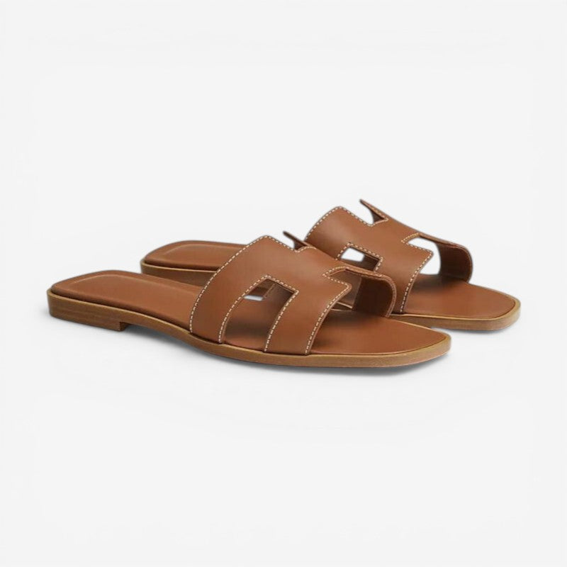 Margot – Flat Strappy Sandals with Non-Slip Sole