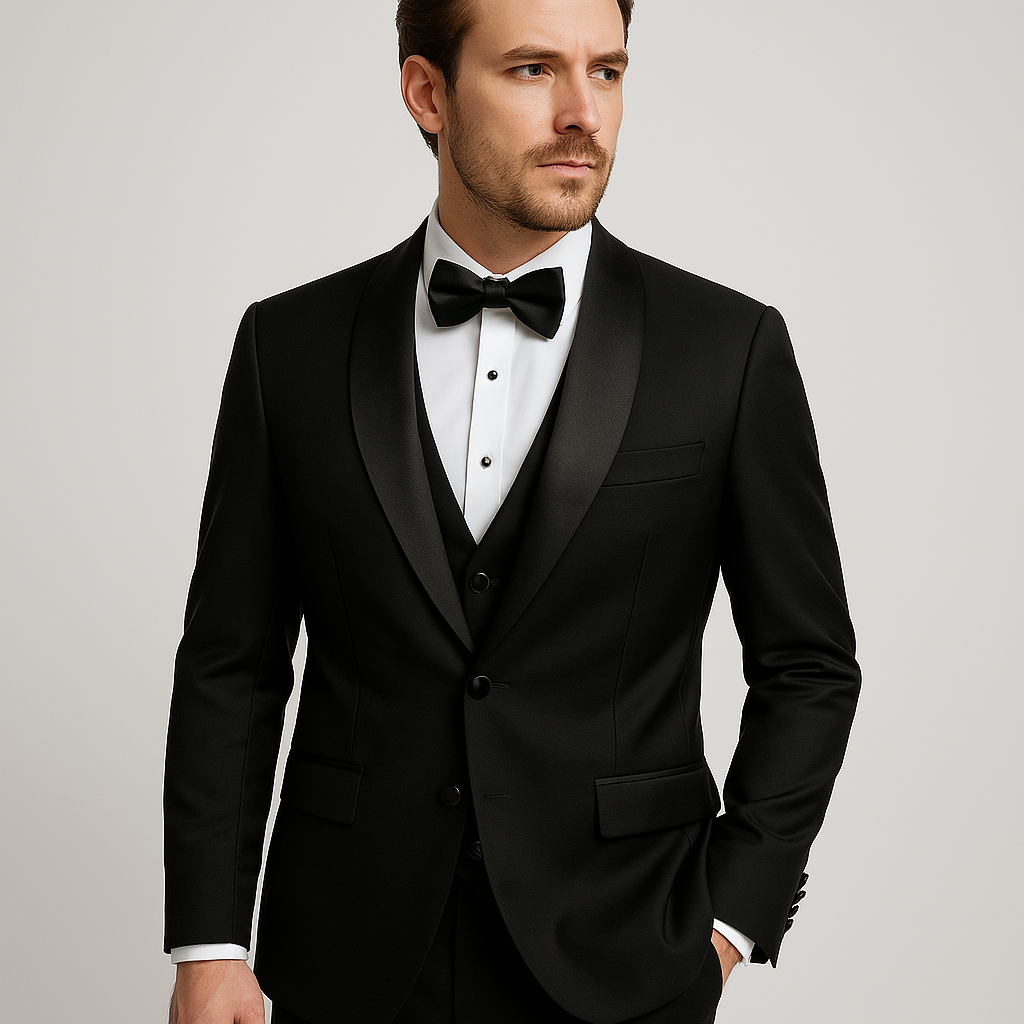 Men's 3-piece slim fit suit | Elegant suit for formal occasions