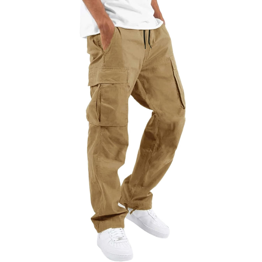 Men's Cotton Cargo Joggers - Arno