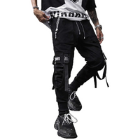 Męskie taktyczne spodnie do biegania techwear - Robert
