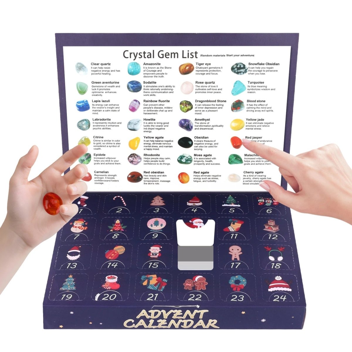 MINERKIDS 2025 – Gemstone Excavation Advent Calendar for Children