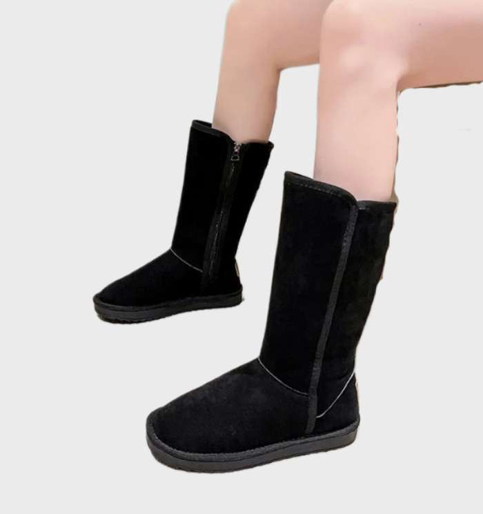 Mylene | warm, waterproof sheepskin winter boots with zip