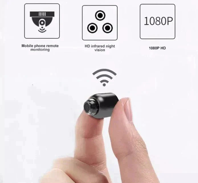 NanoCam | Compact WiFi Security Camera with Night Vision