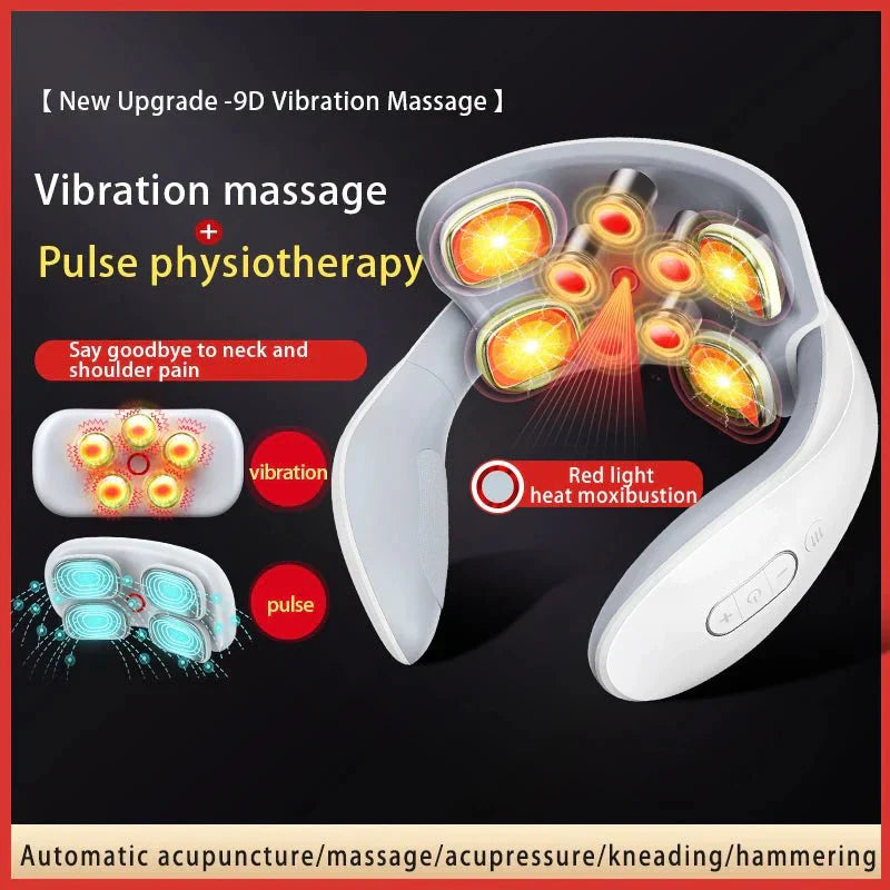 NECKVIBE – Smart Vibration & Heat Neck Device for Deep Relaxation