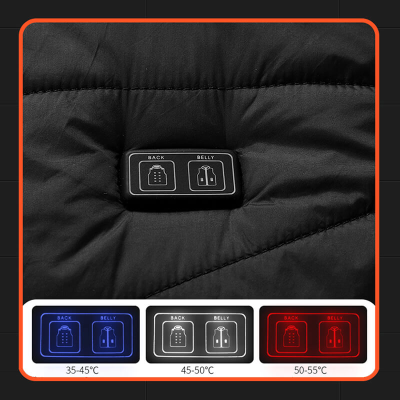 Newly redesigned graphene heating waistcoat for autumn