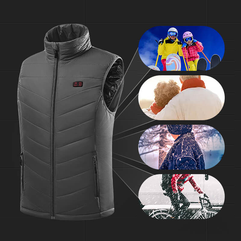 Newly redesigned graphene heating waistcoat for autumn