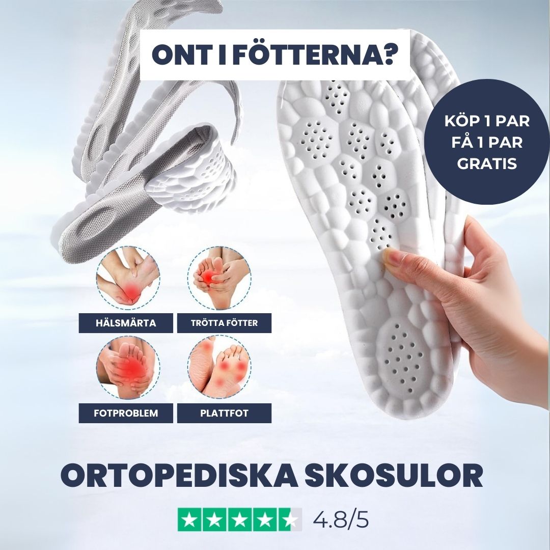 OrtoCloud 4D Insoles for Heel Spurs and Foot Pain