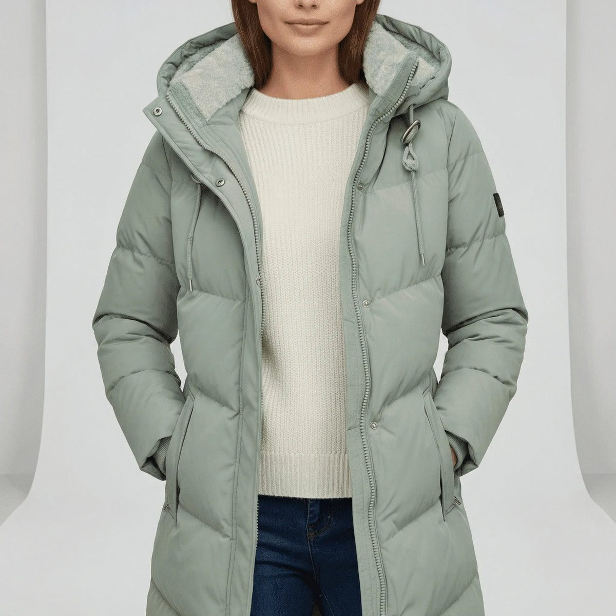 Parka zimowa z kapturem - Emelie