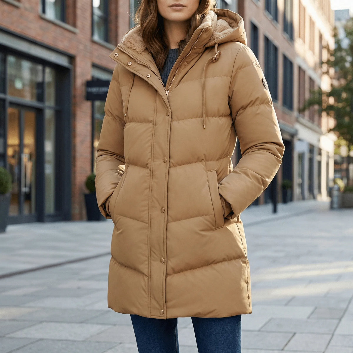 Parka zimowa z kapturem - Emelie
