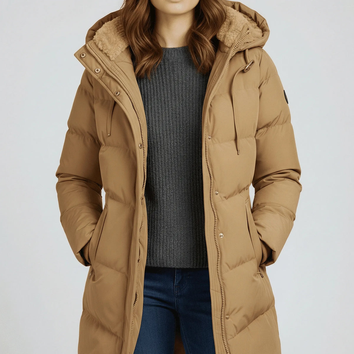 Parka zimowa z kapturem - Emelie