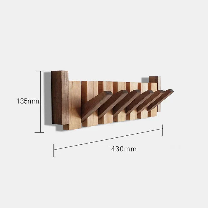 Piano Kleshenger HarmonyCoat – Creative Wooden Coat Rack for Hallway and Entrance